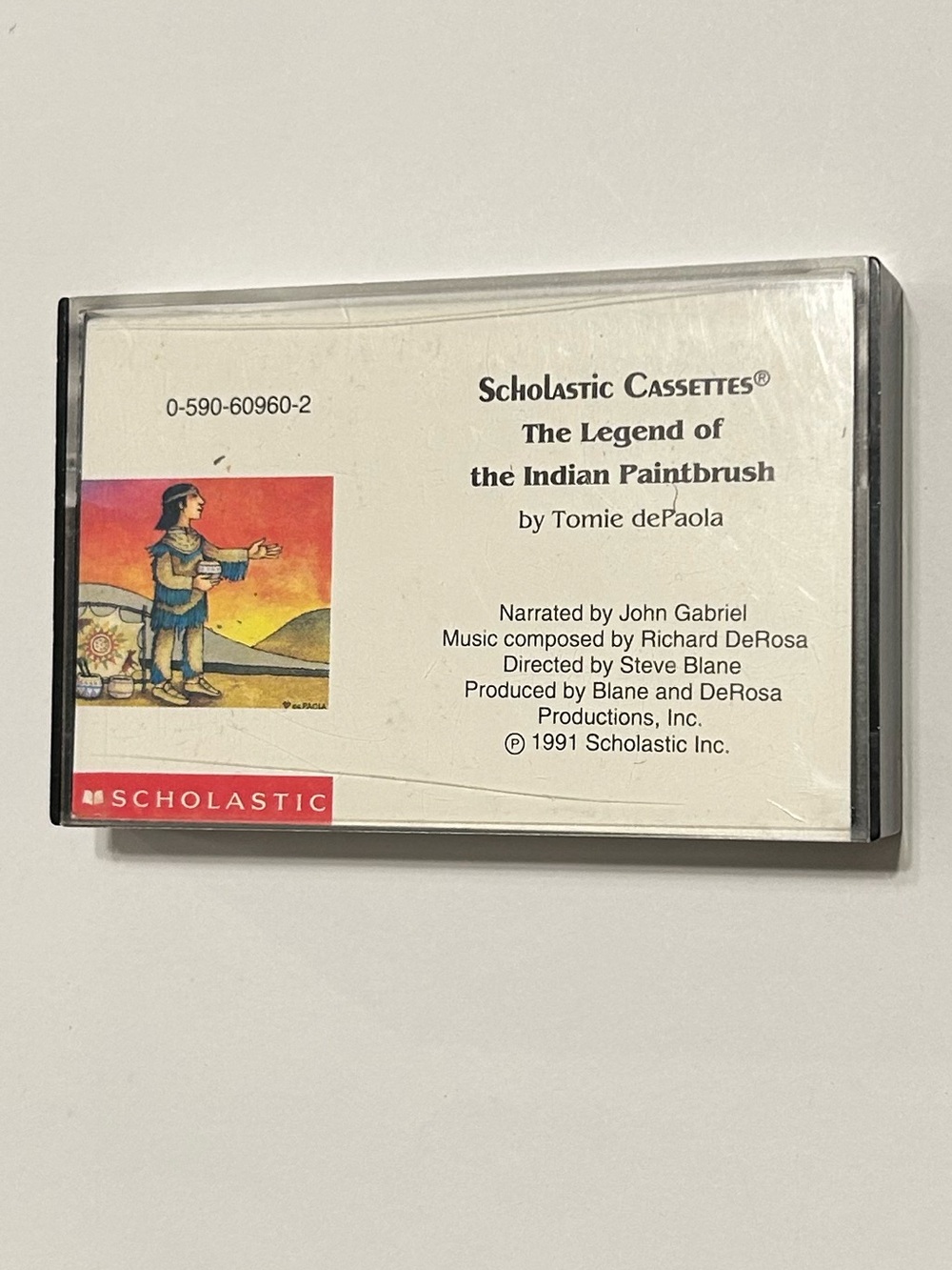 Scholastic Cassettes The Legend of the Indian Paintbrush